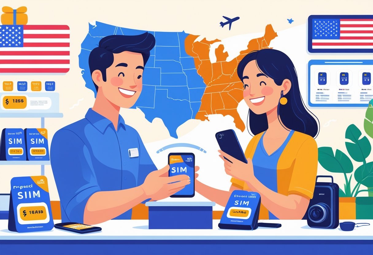 Waarom prepaid simkaart kopen in de VS