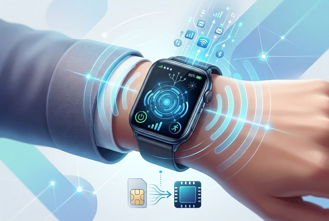 Smartwatch met eSIM technologie